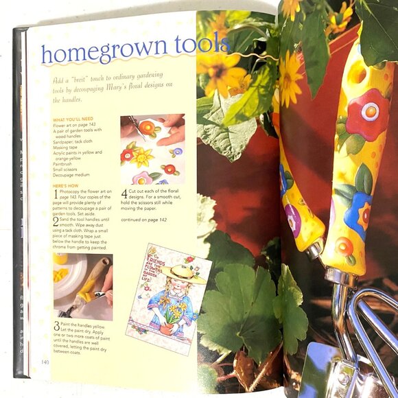 Decorating Ideas Hardcover Mary Engelbreit First Edition 2001 Nostalgia Whimsy - Picture 9 of 10